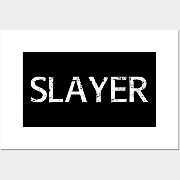 Slayer Wall Art by BKDesigns